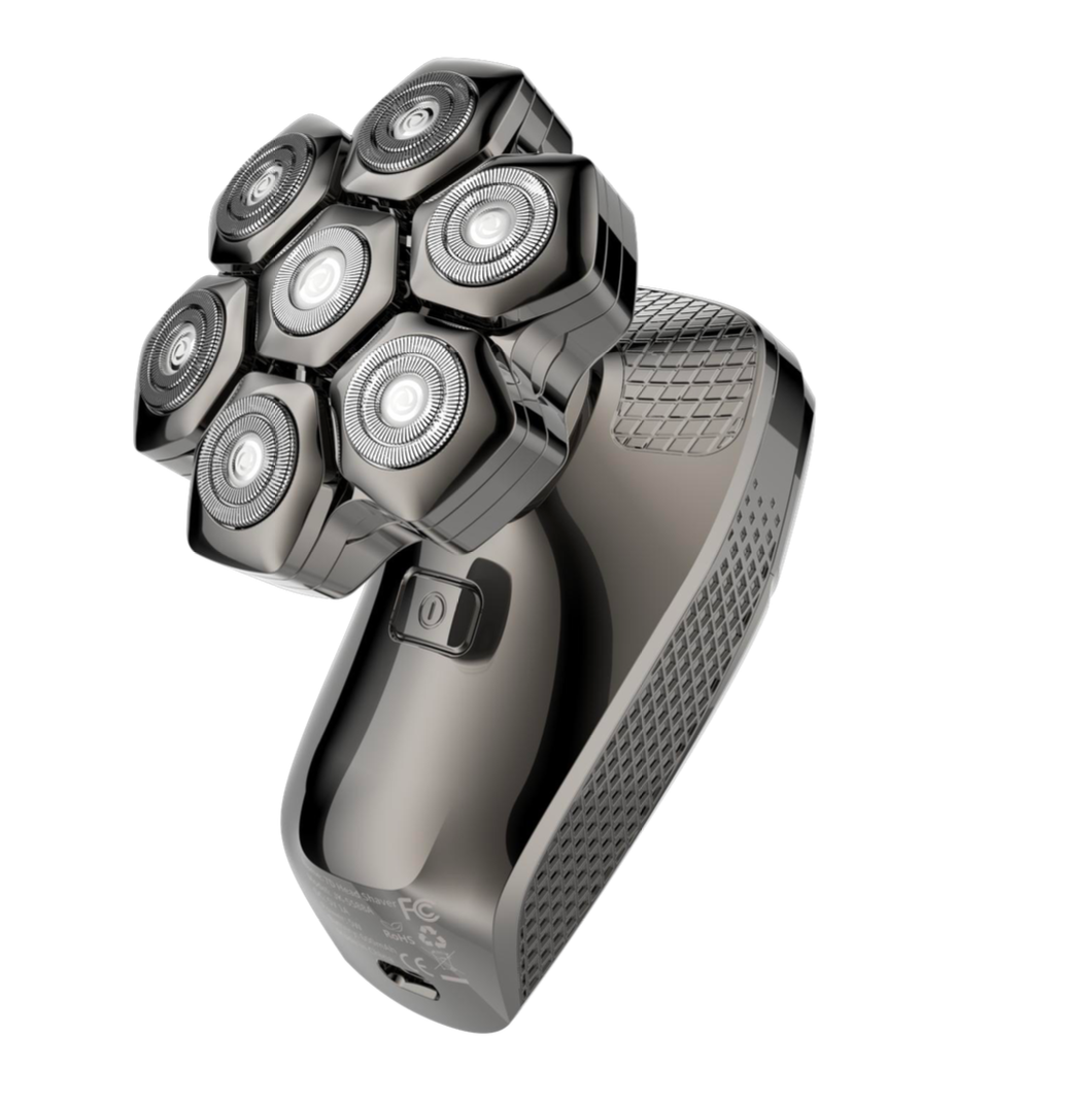 Royal Shave 7D Diamond borotva 3 cserélhető fejjel