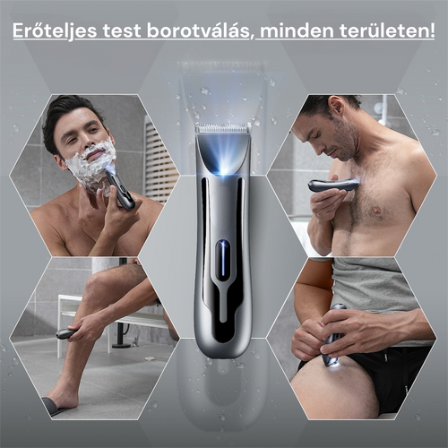 Royal Shave kíméletes test és arcszőrnyíró borotva